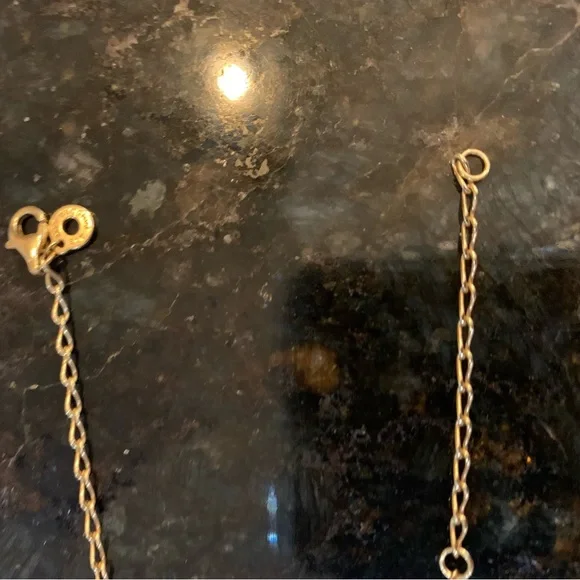 Pandora Infinity Chain Necklace & Pandora Sparkling Monstera Leaf Dangle Charm - Picture 9 of 16